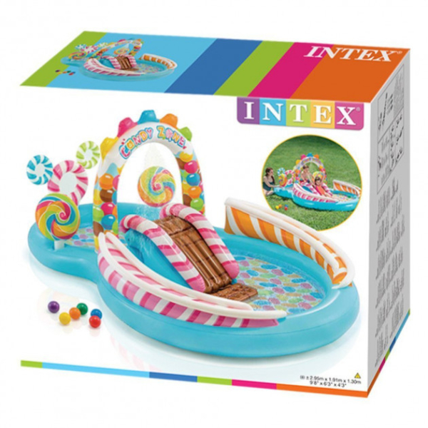 Игровой надувной центр размером 295х191х130 см, 57149 NP 