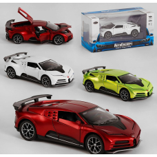Машинка Buggati ТК - 7100 металопластик, 1:32, свет, звук, инерция