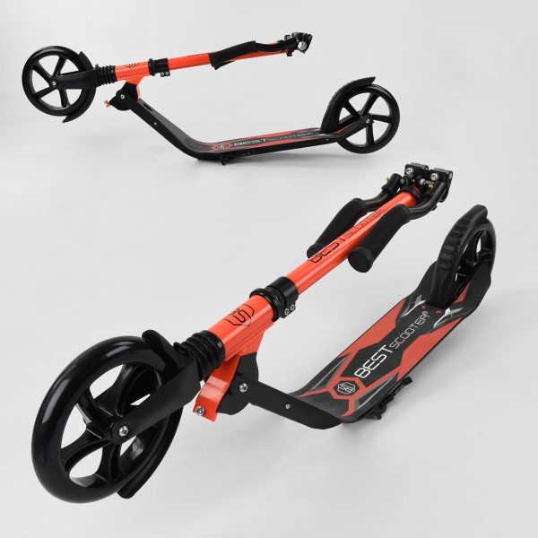 Детский самокат двухколесный с зажимом руля Best Scooter 67450