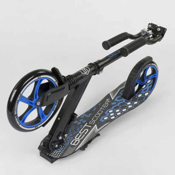 Детский самокат двухколесный с зажимом руля Best Scooter 49716