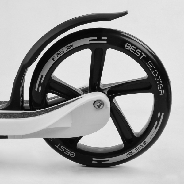 Дитячий самокат двоколісний з широким кермом Best Scooter 52753