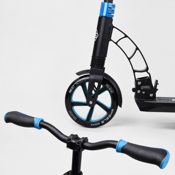 Детский самокат двухколесный алюминиевый Best Scooter 44073