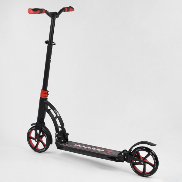 Детский самокат двухколесный алюминиевый Best Scooter 42923