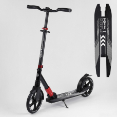 Детский самокат двухколесный алюминиевый Best Scooter 36956