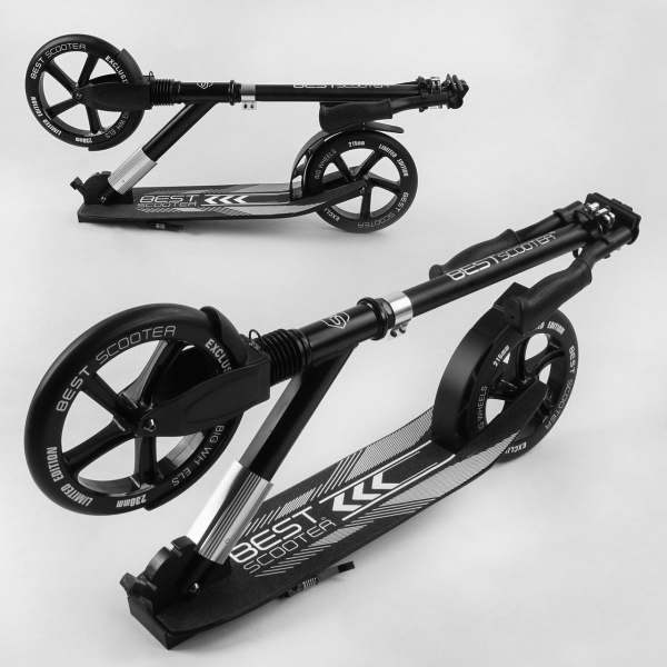 Дитячий самокат двоколісний алюмінієвий Best Scooter 41629