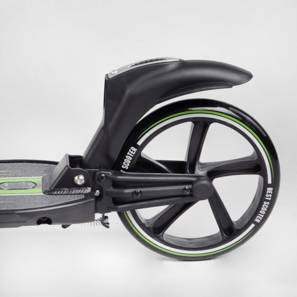 Дитячий самокат двоколісний з фарою Best Scooter L-22066
