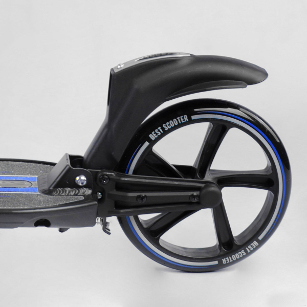 Дитячий самокат двоколісний з фарою Best Scooter L-50267