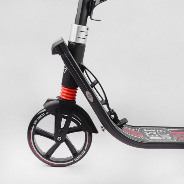 Дитячий самокат двоколісний з фарою Best Scooter L-21044