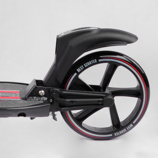 Дитячий самокат двоколісний з фарою Best Scooter L-21044