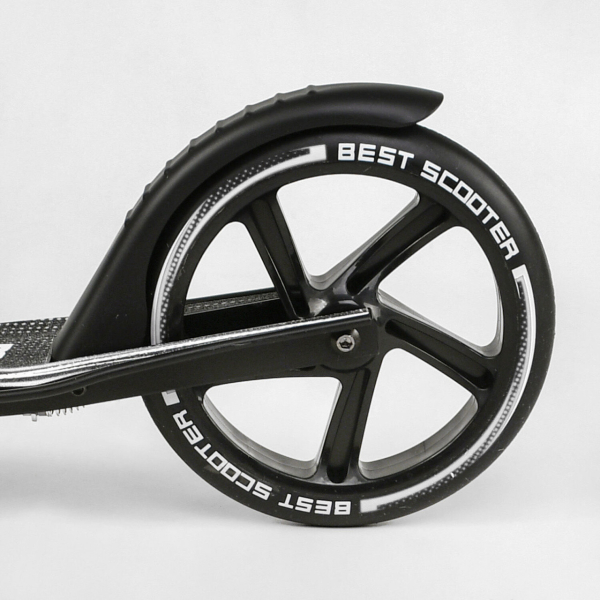 Дитячий самокат двоколісний алюмінієвий з фарою Best Scooter 14268