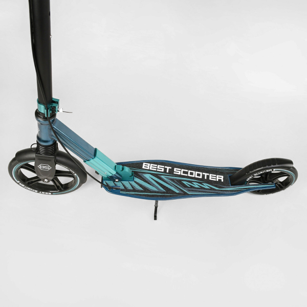 Дитячий самокат двоколісний алюмінієвий з фарою Best Scooter 23013