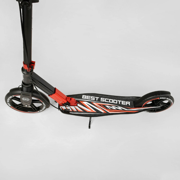 Дитячий самокат двоколісний алюмінієвий з фарою Best Scooter 10304