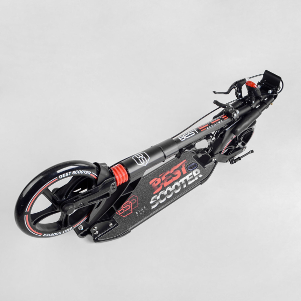 Дитячий самокат двоколісний металевий Best Scooter 60054-R