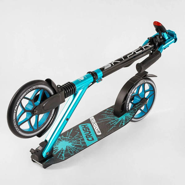 Дитячий самокат двоколісний алюмінієвий Skyper Crush 46249