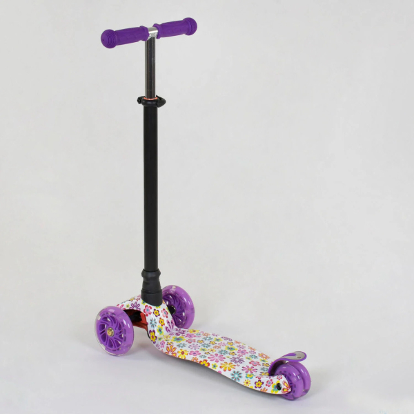 Детский трехколесный самокат пластиковый Best Scooter MAXI А 25528 / 779-1326