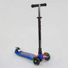 Детский трехколесный самокат пластиковый Best Scooter MAXI А 25595 / 779-1338