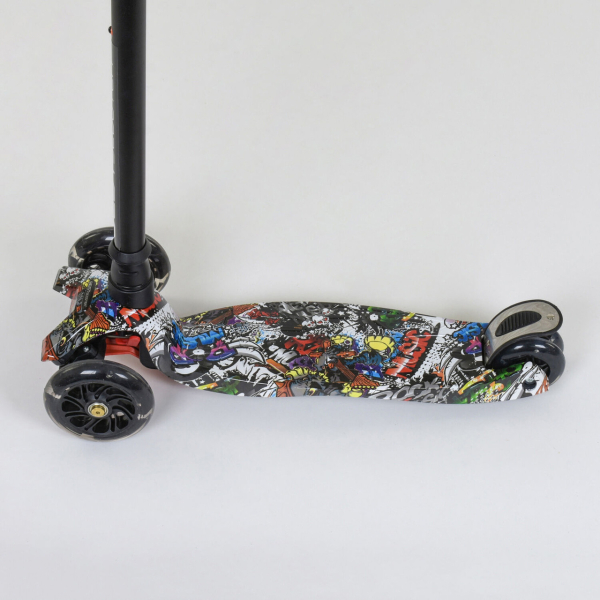 Дитячий триколісний самокат з колесами, що світяться Best Scooter MAXI А 24642 / 779-1386