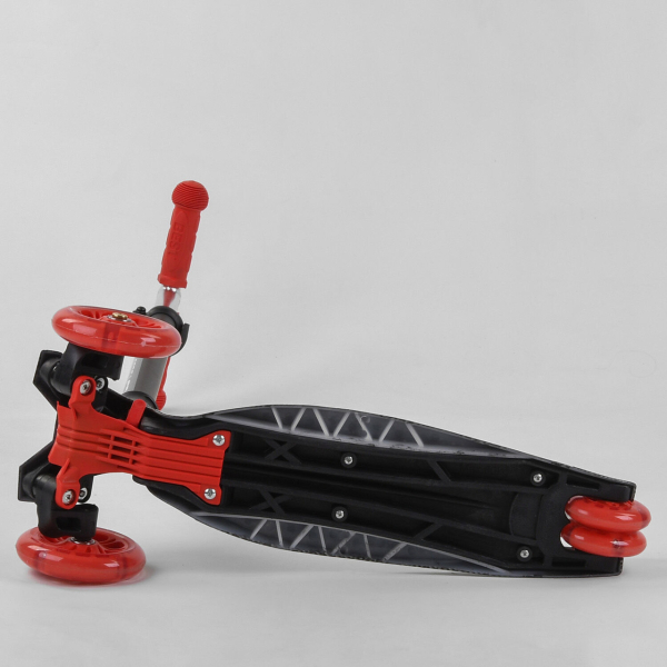 Дитячий триколісний самокат з колесами, що світяться Best Scooter MAXI А 25772 /779-1524