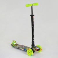 Дитячий триколісний самокат з колесами, що світяться Best Scooter MAXI А 24647 / 779-1391