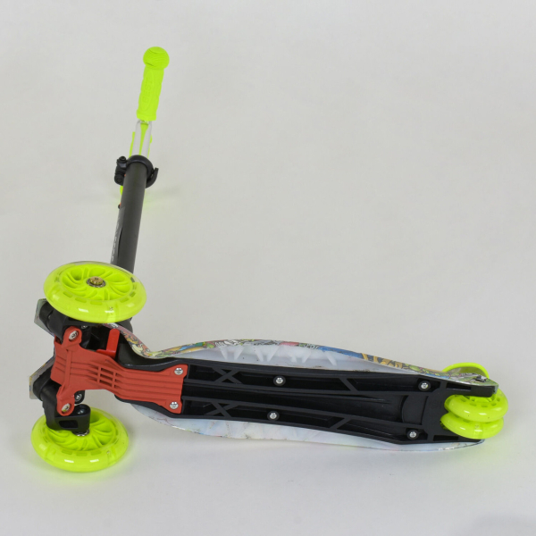 Дитячий триколісний самокат з колесами, що світяться Best Scooter MAXI А 24647 / 779-1391