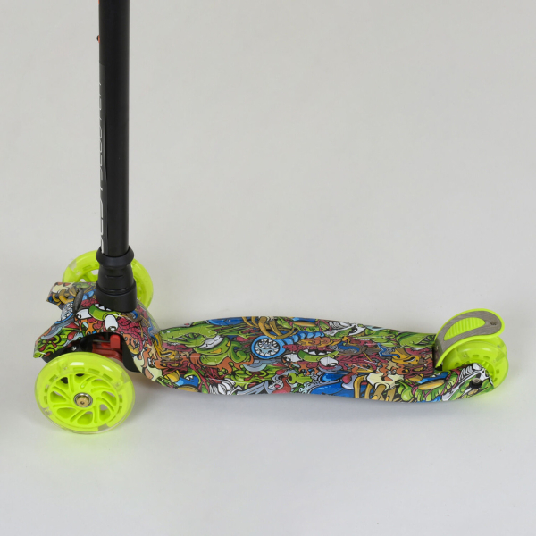 Дитячий триколісний самокат з колесами, що світяться Best Scooter MAXI А 24647 / 779-1391