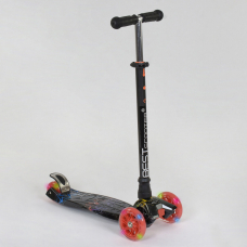 Детский пластиковый трехколесный самокат Best Scooter MAXI А 24659 / 779-1308