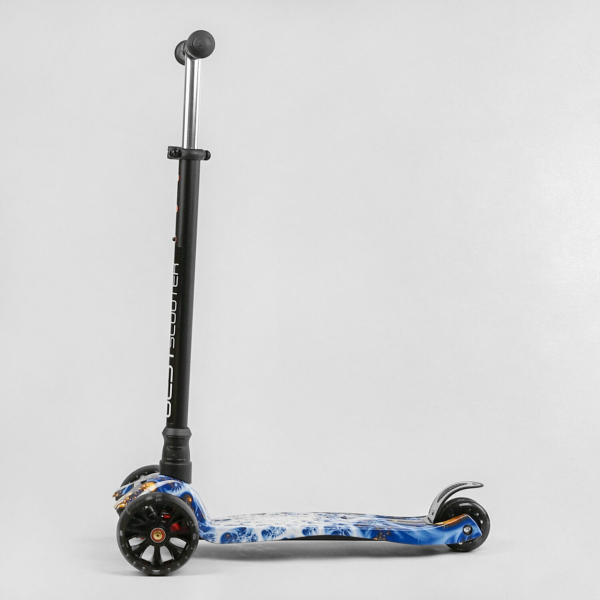 Детский трехколесный самокат с светящимися колесами Best Scooter MAXI S - 11102