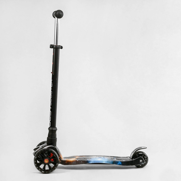 Детский трехколесный самокат с светящимися колесами Best Scooter MAXI S - 10743