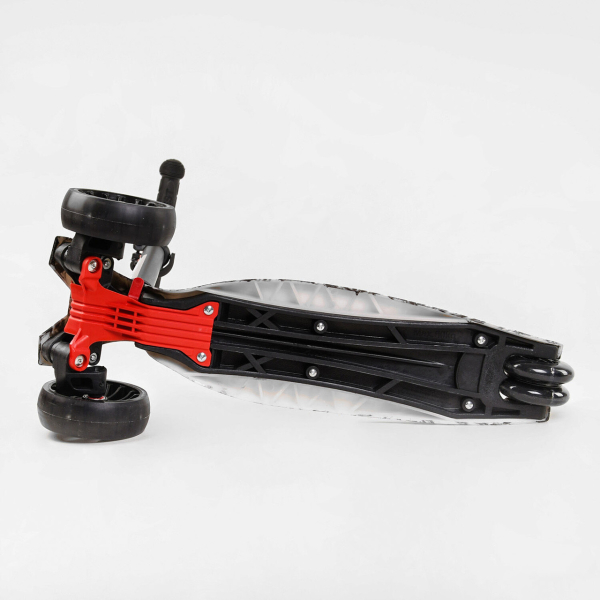 Трехколесный детский самокат с светящимися колесами Best Scooter MAXI S - 12107