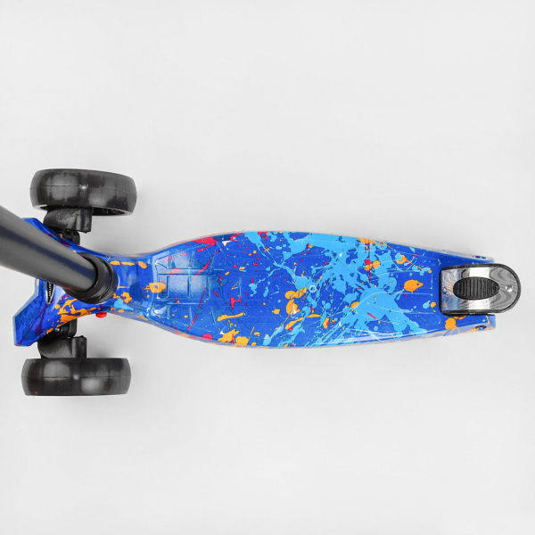 Трехколесный детский самокат с светящимися колесами Best Scooter MAXI S - 12107
