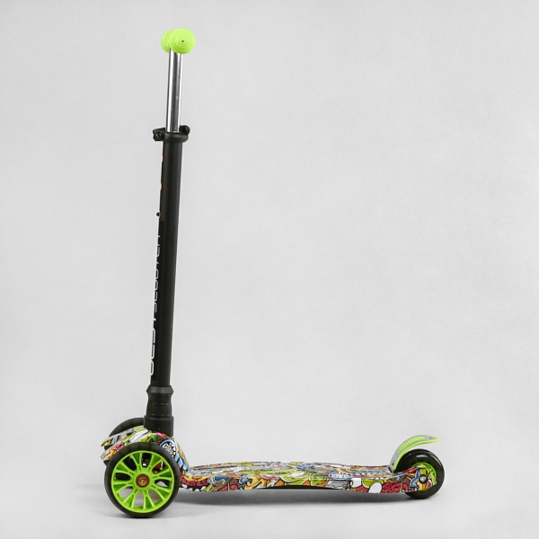 Дитячий триколісний самокат із змінним кермом Best Scooter MAXI S - 11203