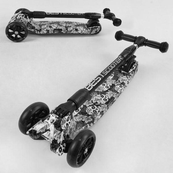 Детский трехколесный самокат усиленный Best Scooter MAXI 65-878