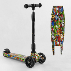Дитячий триколісний самокат посилений Best Scooter MAXI 46-009