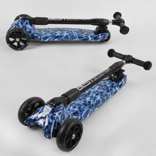 Детский трехколесный самокат усиленный Best Scooter MAXI 24-601