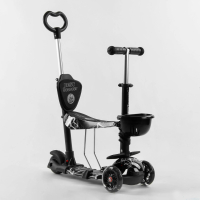 Дитячий триколісний самокат 5 в 1 із батьківською ручкою Best Scooter 41405