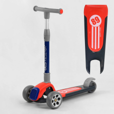 Дитячий триколісний самокат PU колеса зі світлом Best Scooter RS-9119