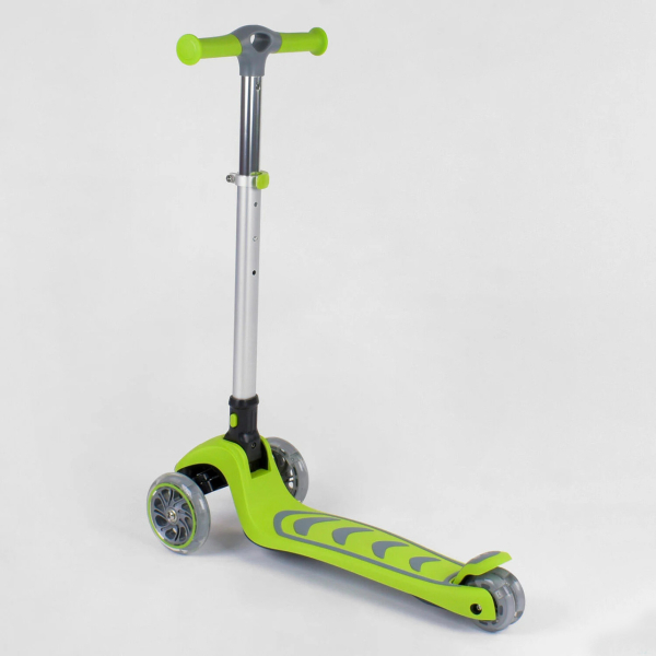 Дитячий триколісний самокат пластиковий Best Scooter 46987