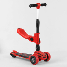 Дитячий триколісний самокат із сидінням Best Scooter ST-18003