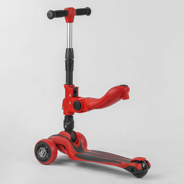 Детский трехколесный самокат с сидением Best Scooter ST-18003