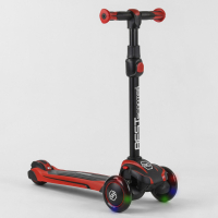 Дитячий триколісний самокат колеса світяться Best Scooter MAXI MX-40901