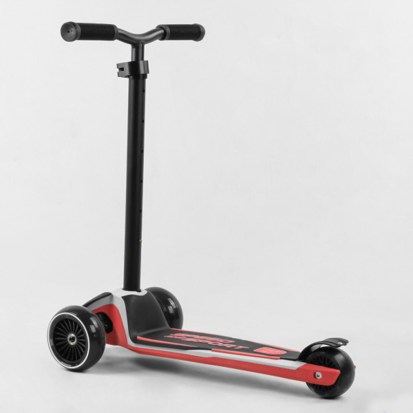 Трехколесный детский самокат с светом на колесах Best Scooter MAXI HW-00505