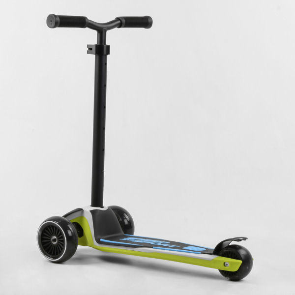 Трехколесный детский самокат с светом на колесах Best Scooter MAXI HW-00425