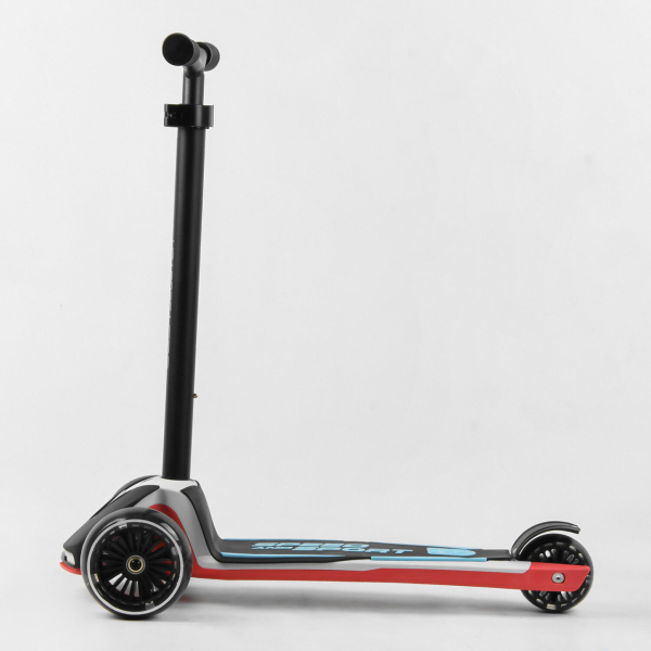 Трехколесный детский самокат с светом на колесах Best Scooter MAXI HW-00308