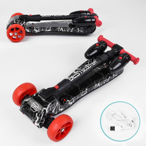 Дитячий триколісний самокат із парогенератором Best Scooter MAXI 80542