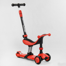 Дитячий самокат-велобіг 3 в 1 триколісний з сидінням Best Scooter BS-71899