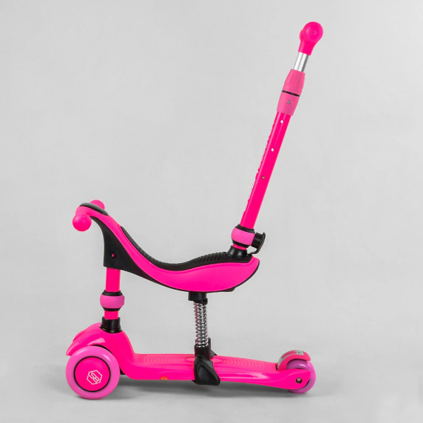 Детский самокат-велобег 3 в 1 трехколесный с сиденьем Best Scooter BS-23180