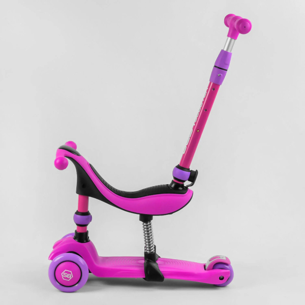 Детский самокат-велобег 3 в 1 трехколесный с сиденьем Best Scooter BS-26566