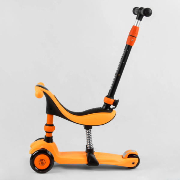 Детский самокат-велобег 3 в 1 трехколесный с сиденьем Best Scooter BS-50584