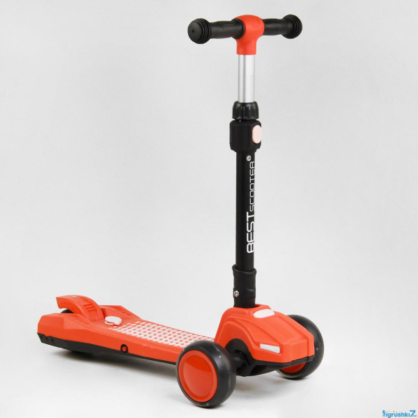Детский трехколесный самокат с парогенератором и звуком машины Best Scooter  LT-12857