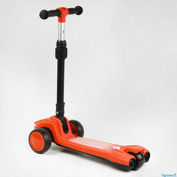 Детский трехколесный самокат с парогенератором и звуком машины Best Scooter  LT-12857